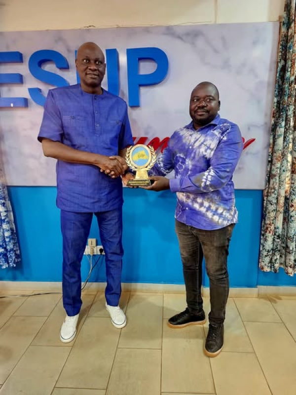 L'ESUP Jeunesse &agrave; l'honneur &agrave; la soir&eacute;e du TOP 20 du G&eacute;nie Civil