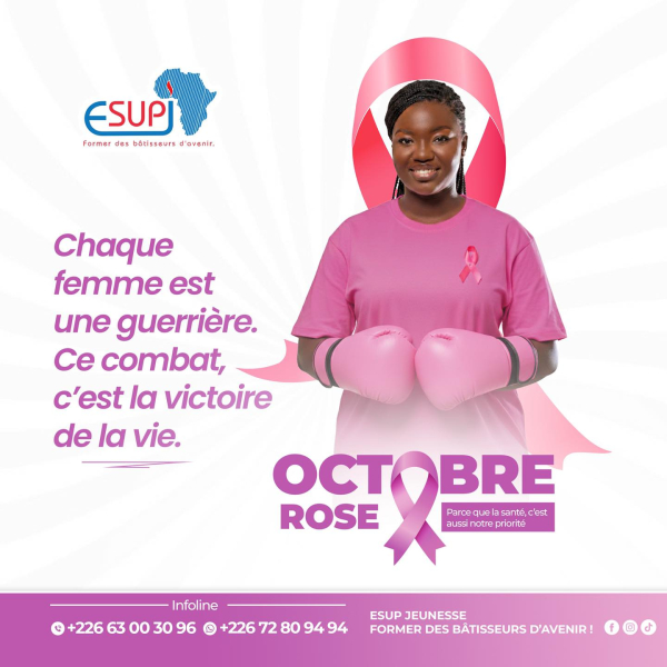 OCTOBRE ROSE &Agrave; L&rsquo;ESUP JEUNESSE